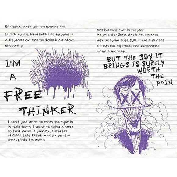 The Joker Hardcover Ruled Journal (Insights Journals) New Diary Matthew K Manni - Picture 7 of 8